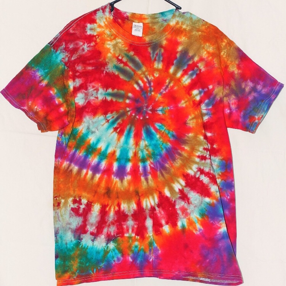Vibrant, brand new, tie dye tshirt